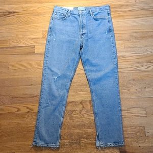 AGOLDE Nico Hi Rise Slim jeans in Headlines
